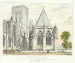 York Cathedral, Chapter House, 1830