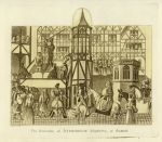 Execution of Aymerigot Marcel at paris, Froissart, 1806