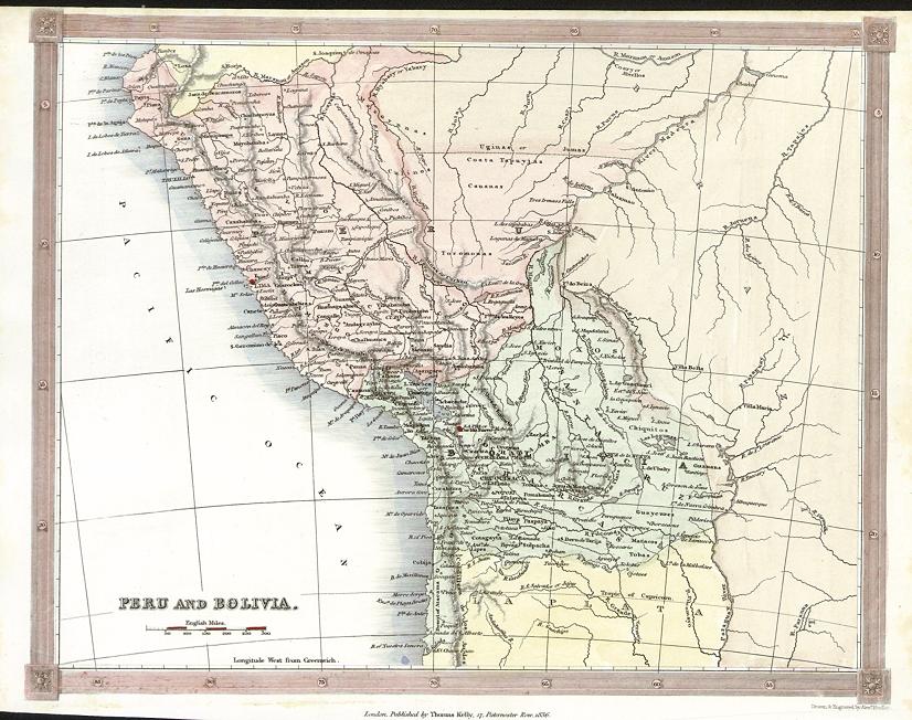 Peru & Bolivia, about 1845
