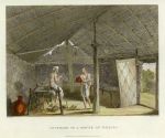 Africa, Red Sea (west side), a house at Dhalac, 1811