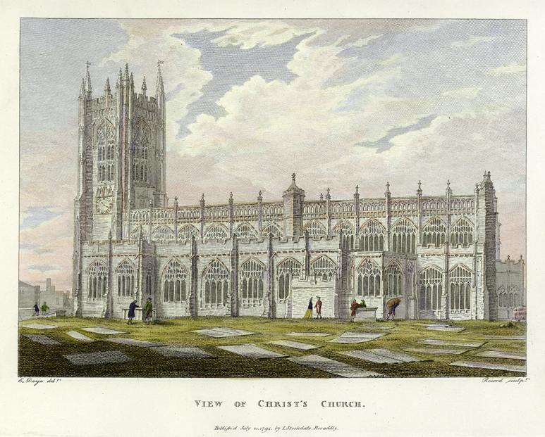 Lancashire, Manchester, Christs Church, 1795