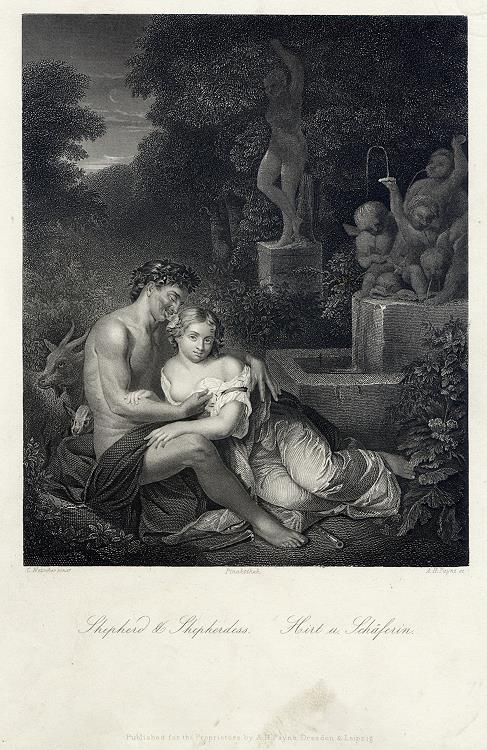Shepherd & Shepherdess, 1849