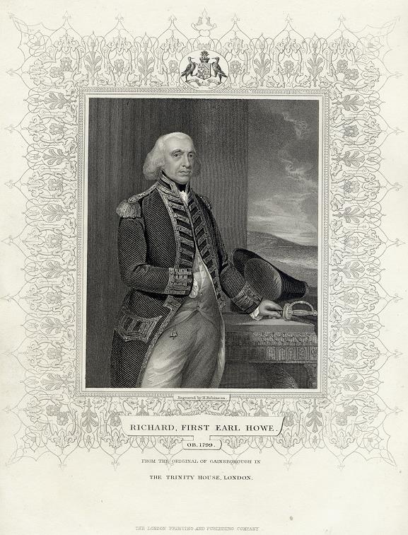 Richard, First Earle Howe, 1855