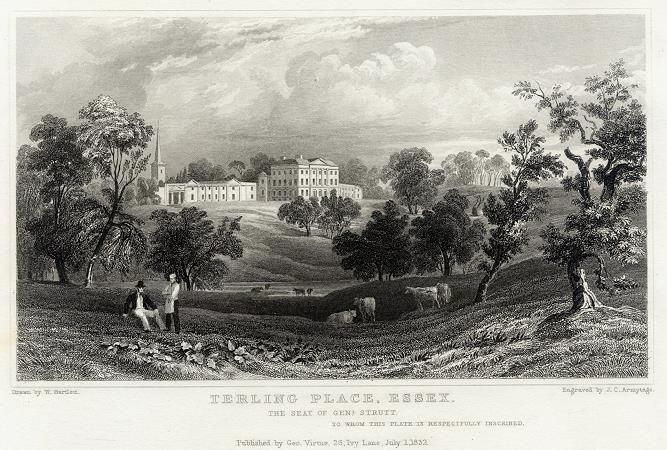 Essex, Terling Place, 1834