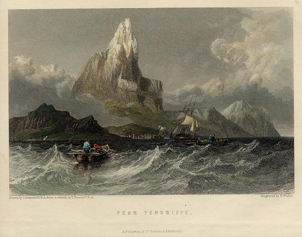 Tenerife view, 1856