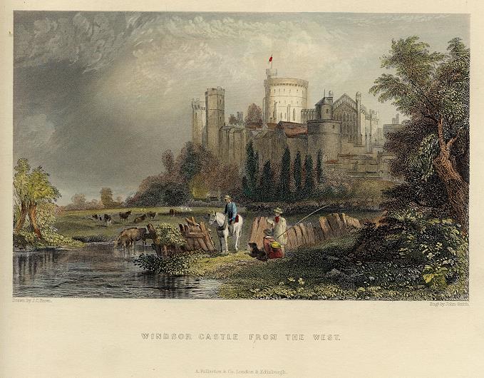 Berkshire, Windsor Castle, 1856