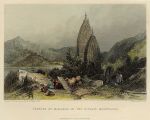 India, Temples of Mahadeo in the Sivalic Mountains, 1856