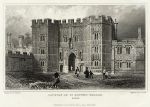 Essex, Gateway of St.Osyth's Priory, 1834