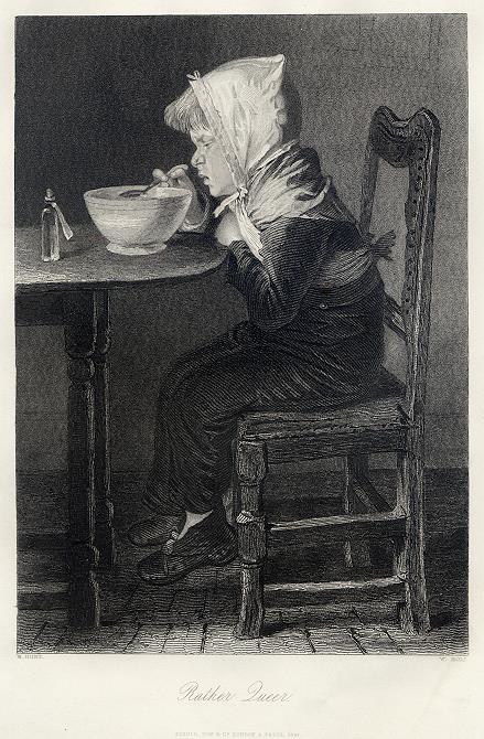 Rather Queer (boy with a cold), 1844