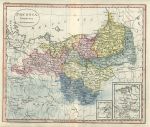Prussia map, 1818