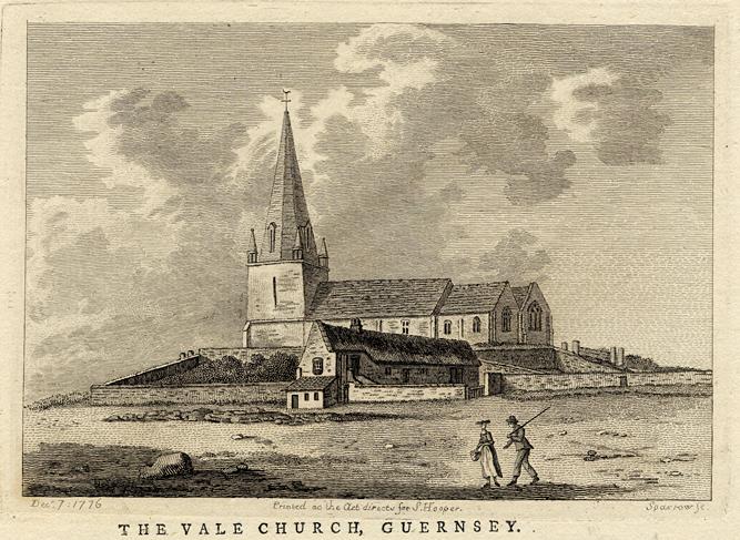 Guernsey, The Vale Church, 1786