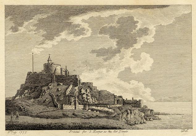 Jersey, Gowray or Mont Orgueil Castle, 1786