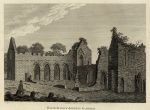 Ireland, Co.Galway, Knockmoy Abbey, 1786