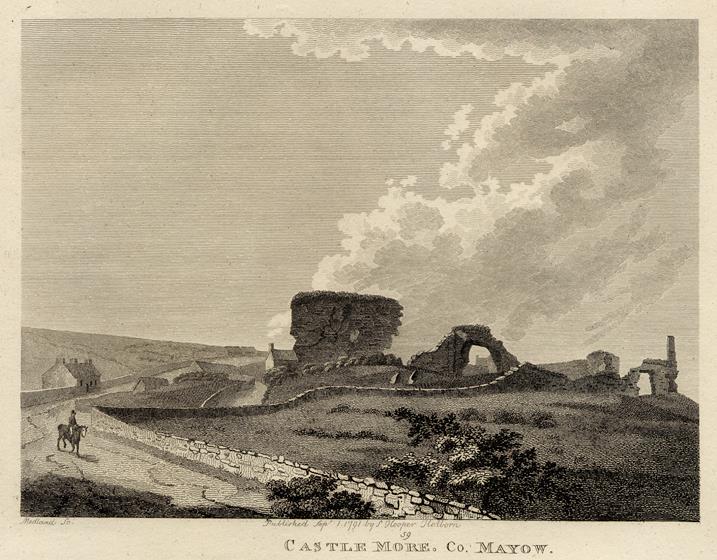 Ireland, Co.Mayo, Castle More, 1786
