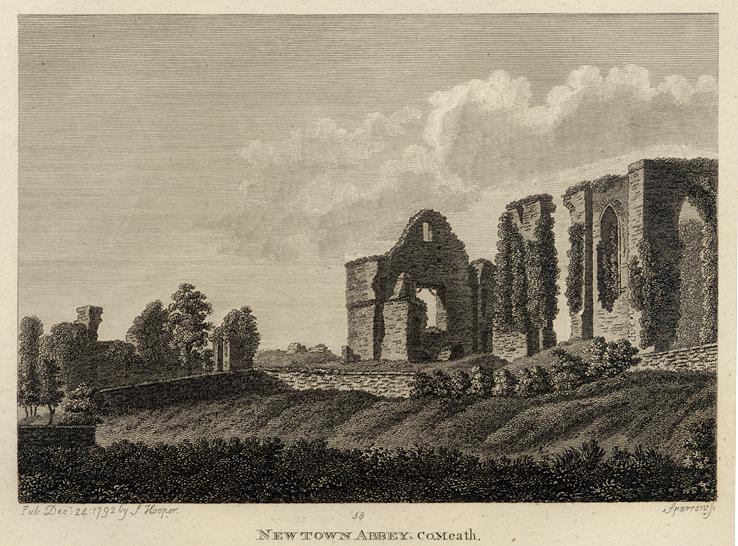 Ireland, Co.Meath, Newtown Abbey, 1786