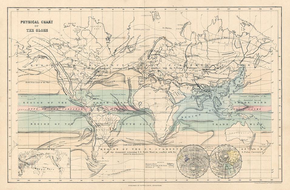 The World, Physical, 1847