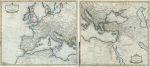 Roman Empire on two sheets, Thomas Kitchin, 1781
