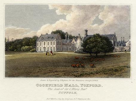 Suffolk, Cockfield Hall, Yoxford, 1819