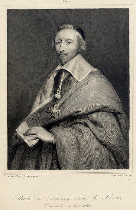 Cardinal Richelieu, 1840