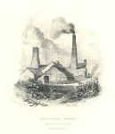 Derbyshire, Smelting House in Middleton Dale, 1820 / 1886