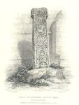 Derbyshire, Cross in Bakewell Churchyard, 1820 / 1886