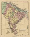India map, 1847