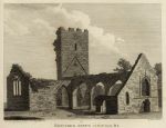 Ireland, Co.Roscommon, Roscommon Abbey, 1786