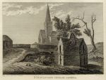 Ireland, Co.Dublin, St.Doulough's Church, 1786