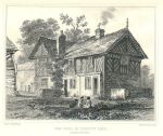 Derbyshire, Old Hall at Norton Lees, 1820 / 1886