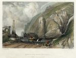 Cornwall, Botallack Mine (near Lands End), 1836