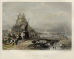Northumberland, Castle of Holy Island, 1842