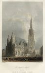 Austria, Vienna, St.Stephen's Cathedral, 1855