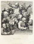 The Chorus, Hogarth, 1833