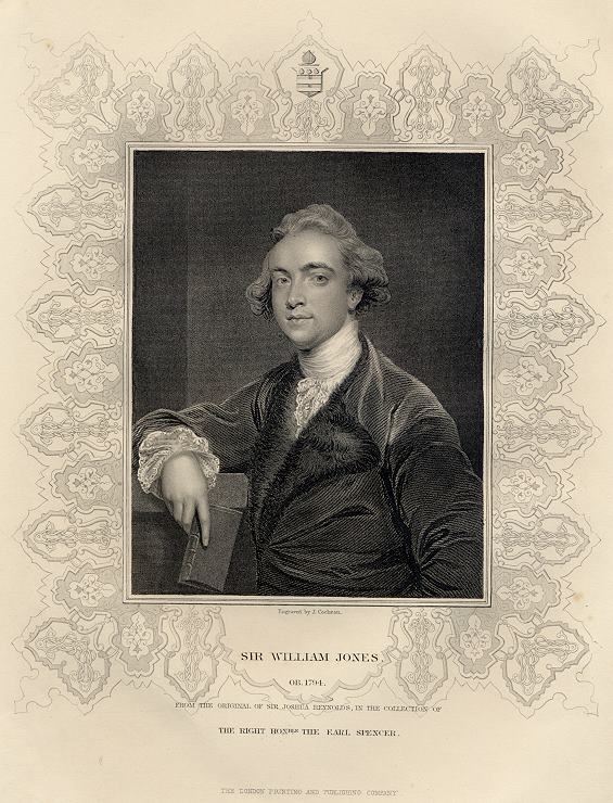 Sir William Jones, 1855