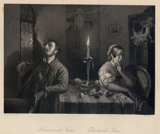 Matrimonial Scene, 1849