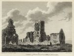 Ireland,  Co.Roscommon, Abbey of Clonshanville, 1791