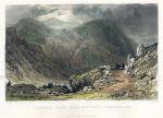 Lake District, Scafell Pike from Sty Head, 1832