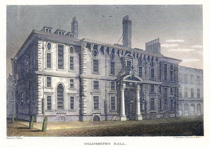 London, Goldsmiths Hall, 1811