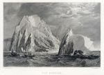 Isle of Wight, the Needles, 1836