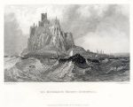 Cornwall, St.Michael's Mount, 1836