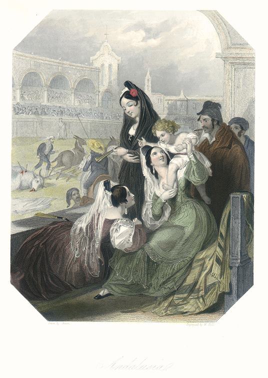 Andalusia, Finden's Tableaux, 1843