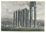Greece, Temple of Jupiter Olympus, 1880