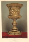 Decorative print, Metalwork (Italian 16th century silver gilt cup), 1858