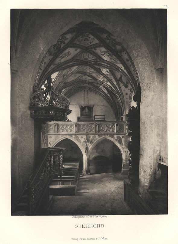 Austrian Church Architecture, Oberrohr, 1895