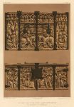 Decorative print, Sculpture, (14th century Ivory casket panels), 1858