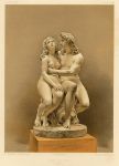 Decorative print, Sculpture, (Adam & Eve by Schuler), 1858