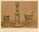 Decorative print, Ceramic Art, (Henri Deux Ware), 1858