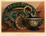 Decorative print, Ceramic Art, (Palissy Ware), 1858