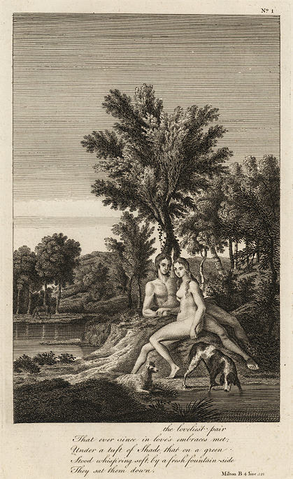 Biblical, Adam & Eve, 1750