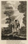 Biblical, Adam & Eve cast out from paradise, 1750